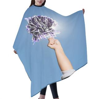 Personality  Arm Of Cheerleader Holding Pom-pom Hair Cutting Cape