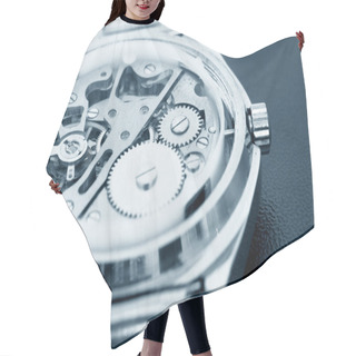 Personality  Watch Mechanism Hair Cutting Cape