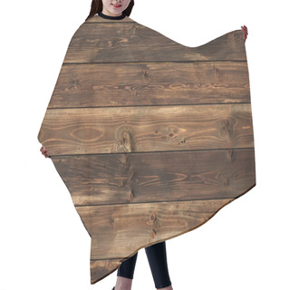 Personality  Wood Panel Hair Cutting Cape