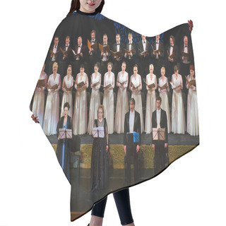 Personality  Verdi's REQUIEM Performed By The Choir  Hair Cutting Cape