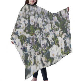 Personality  Pansies Hair Cutting Cape