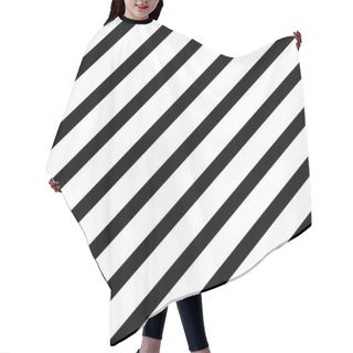 Personality  Seamlessly Repeatable, Repeating, Tileable Dynamic Oblique, Slanted, Diagonal Lines, Stripes Pattern, Texture Or Background Hair Cutting Cape