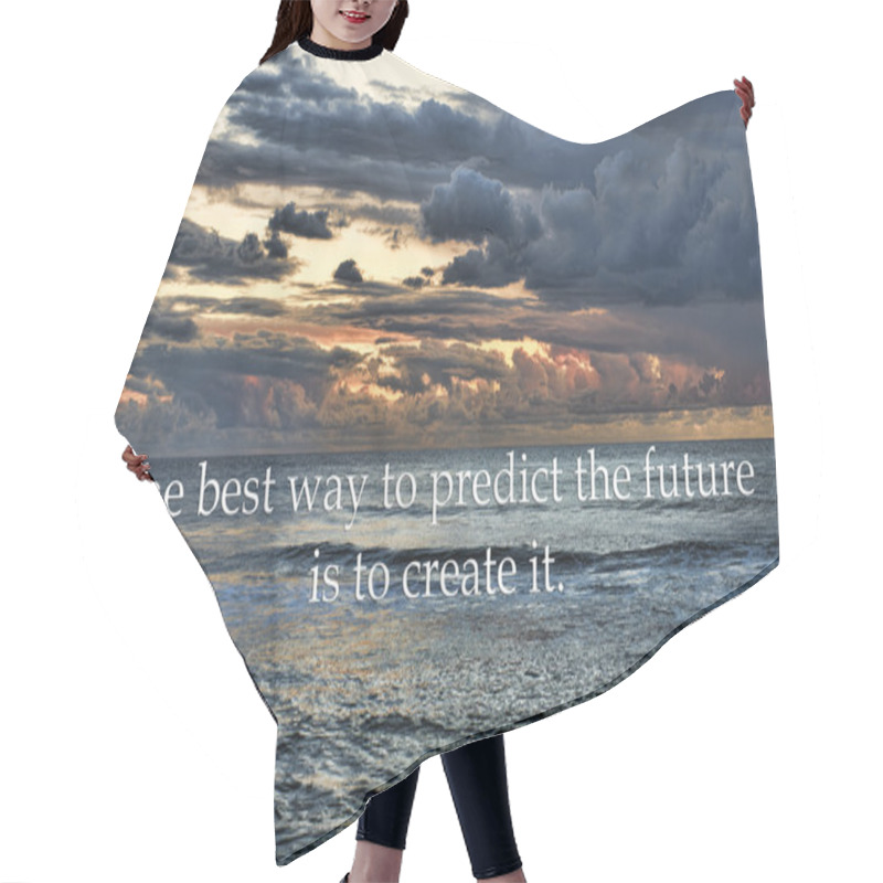 Personality  Ocean Inspiration Hair Cutting Cape