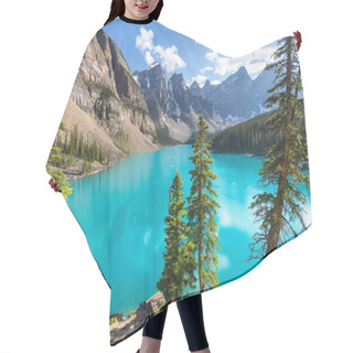 Personality  Beautiful Moraine Lake Hair Cutting Cape