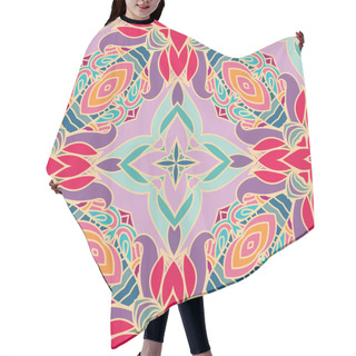 Personality  Bright Abstract Vintage Wallpaper Hair Cutting Cape
