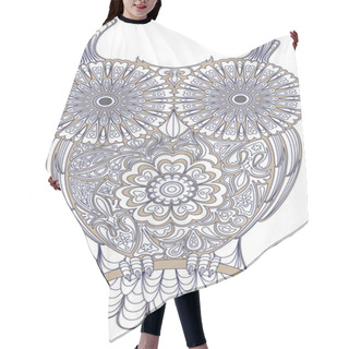 Personality  Owl, Circuit Hair Cutting Cape