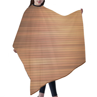 Personality  Beautiful Seamless Wood Texture Hair Cutting Cape