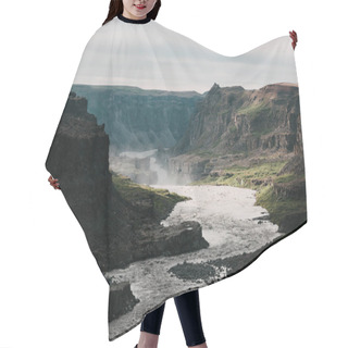 Personality  Scenic Landscape Hair Cutting Cape