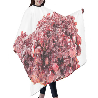 Personality  Red Ruby Hair Cutting Cape