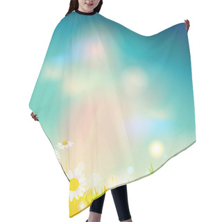 Personality  Summer Sunrise Or Sunset Hair Cutting Cape