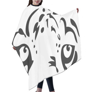 Personality  Tiger Eyes Hair Cutting Cape