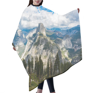 Personality  Half Dome In Yosemite National Park, California Hair Cutting Cape