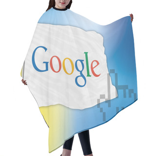Personality  Google Flag Hair Cutting Cape