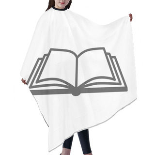 Personality  Open Book Icon Hair Cutting Cape