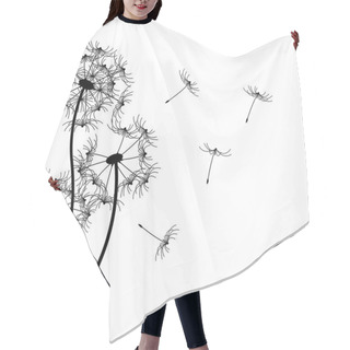 Personality  Vector Dandelion Hair Cutting Cape
