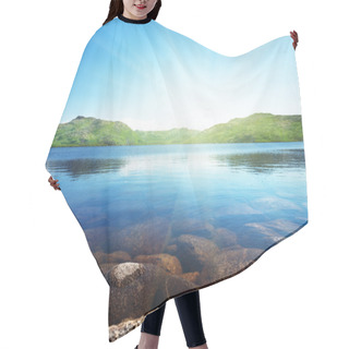Personality  North Mountain Lake Hair Cutting Cape