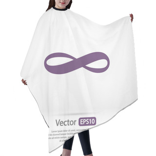 Personality  Limitless Symbol Icon Hair Cutting Cape