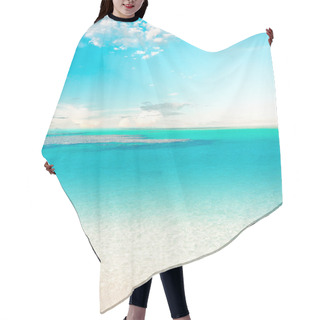 Personality  Turquoise Water Hair Cutting Cape