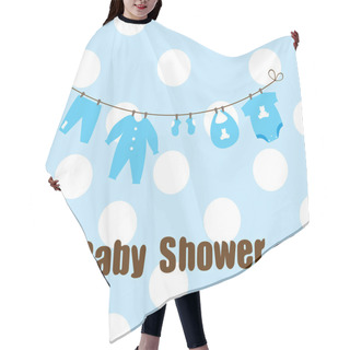 Personality  Baby Shower Hair Cutting Cape