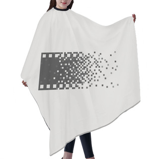 Personality  Photo Logotype Concept Analogue Hair Cutting Cape