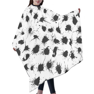 Personality  65 Unique Hand Drawn Ink Blots Hair Cutting Cape