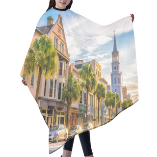Personality  Historical Downtown Area Of  Charleston, South Carolina, USA  Hair Cutting Cape