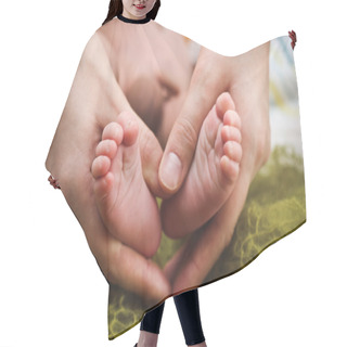 Personality  Baby Feet Hair Cutting Cape