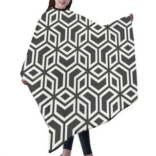 Personality  Seamless Sacred Geometry Minimal Graphic Design Pattern Hair Cutting Cape