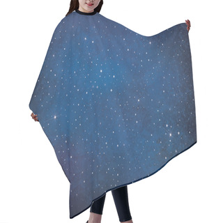 Personality  Vector Night Starry Sky Background. Hair Cutting Cape