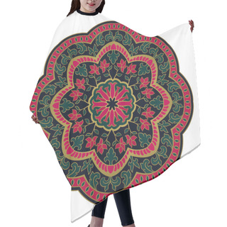 Personality  Floral Indian Mandala. Hair Cutting Cape