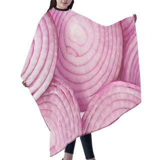 Personality  Red Onion Hair Cutting Cape