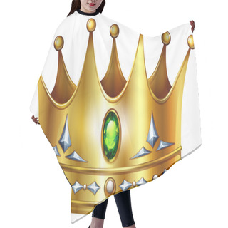Personality  Crown Hair Cutting Cape