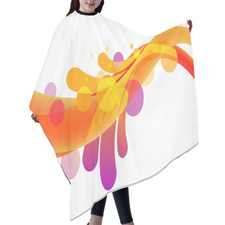 Personality  Abstract Background Hair Cutting Cape