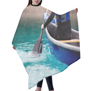 Personality  Canoe Paddle Detail Hair Cutting Cape