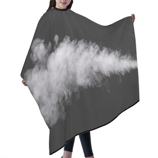 Personality  Photo Isolated Smoke Of Cigarette Hair Cutting Cape