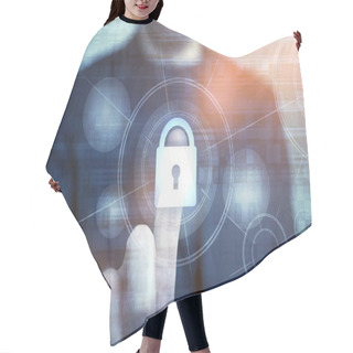 Personality  Network Safety Concept Hair Cutting Cape