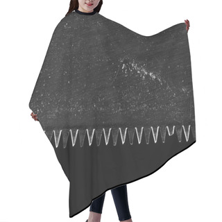Personality  Dirty Saw Blade Hair Cutting Cape