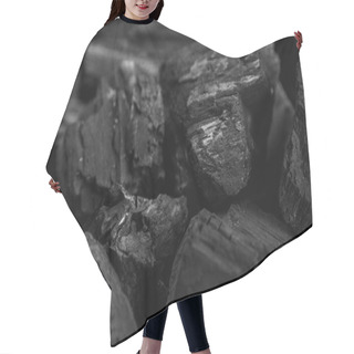 Personality  Abstract Charcoal Background Hair Cutting Cape