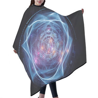 Personality  Conceptual Sacred Geometry Hair Cutting Cape