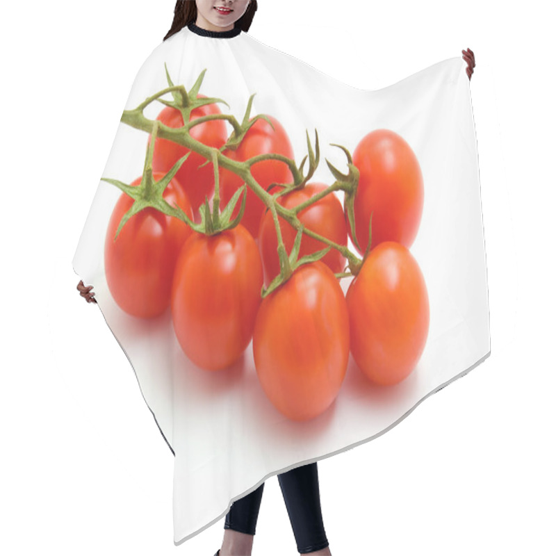 Personality  Ripe Fresh Cherry Tomatoes On Branch Hair Cutting Cape