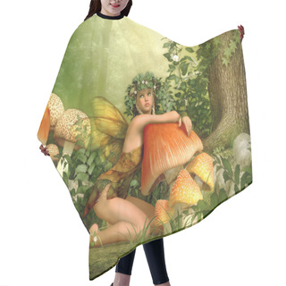 Personality  Enchanted Wood, 3d CG Hair Cutting Cape