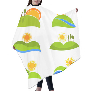 Personality  Landscapes Icons Hair Cutting Cape