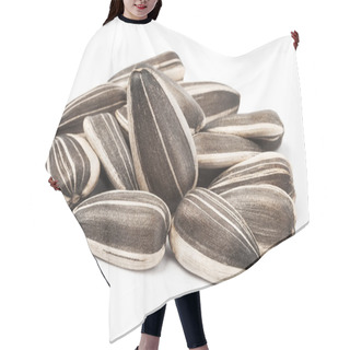 Personality  Sunflower Seeds Pile Hair Cutting Cape