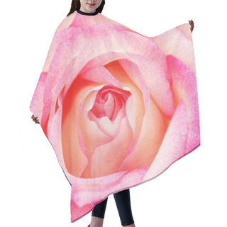 Personality  Pink Rose Hair Cutting Cape