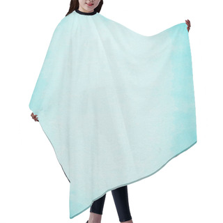 Personality  Rough Abstract Turquoise Background Hair Cutting Cape