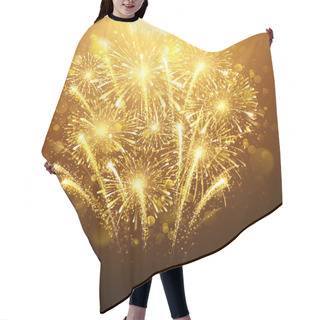 Personality  New Year Fireworks Hair Cutting Cape