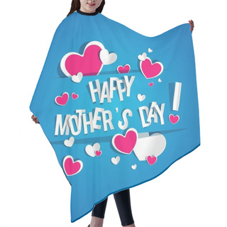 Personality  Happy Mother's Day Card Hair Cutting Cape