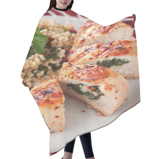 Personality  Stuffed Chicken Breast Hair Cutting Cape