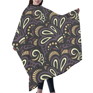 Personality  Seamless Ornate Ethnic Pattern Hair Cutting Cape
