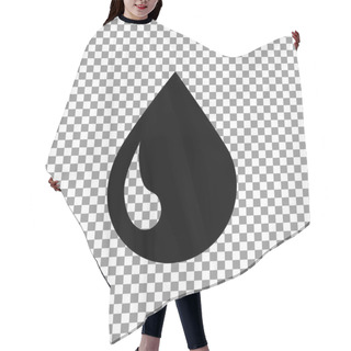 Personality  Drop Flat Icon Hair Cutting Cape